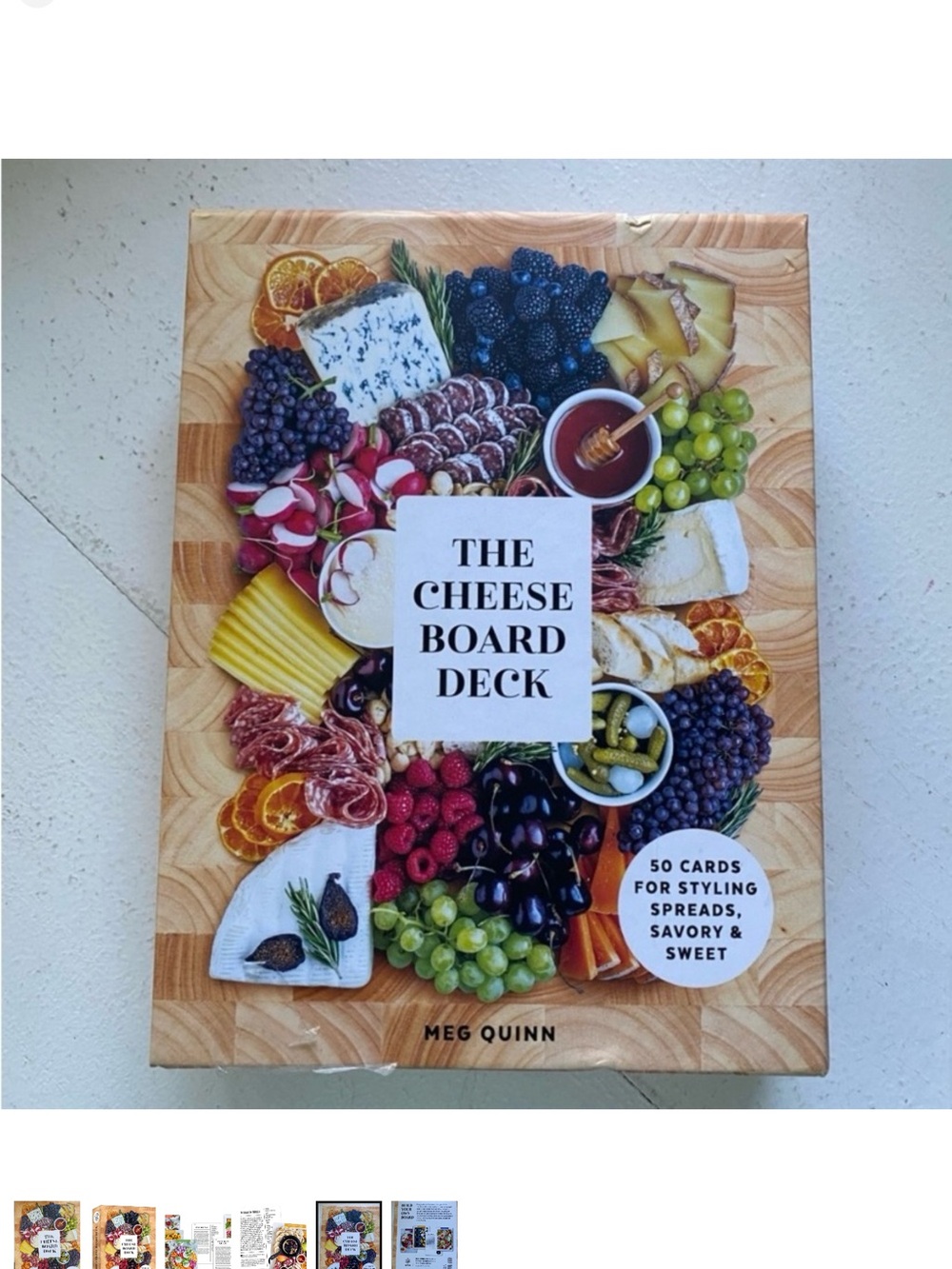 Crate&Barrel Cheese Board Deck - Multi Color